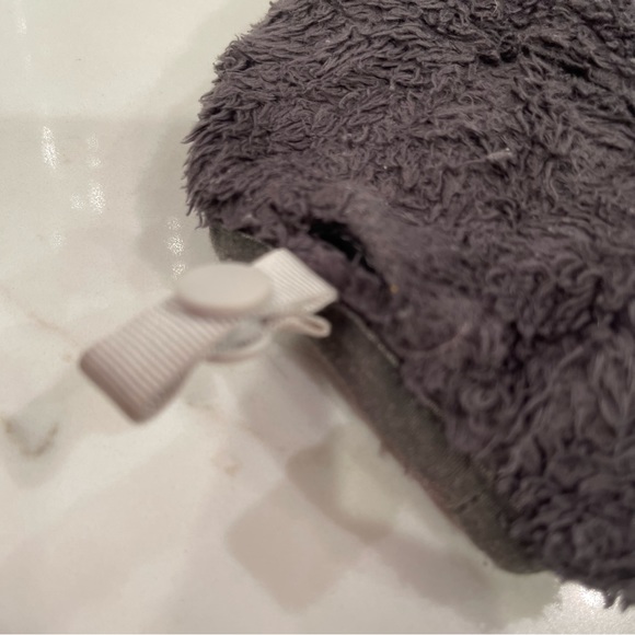 The North Face “Osito” dark grey silken fleece zip up jacket - Picture 7 of 15